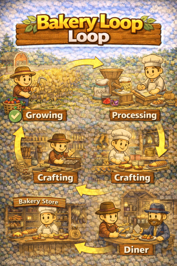 Bakery Game Loop