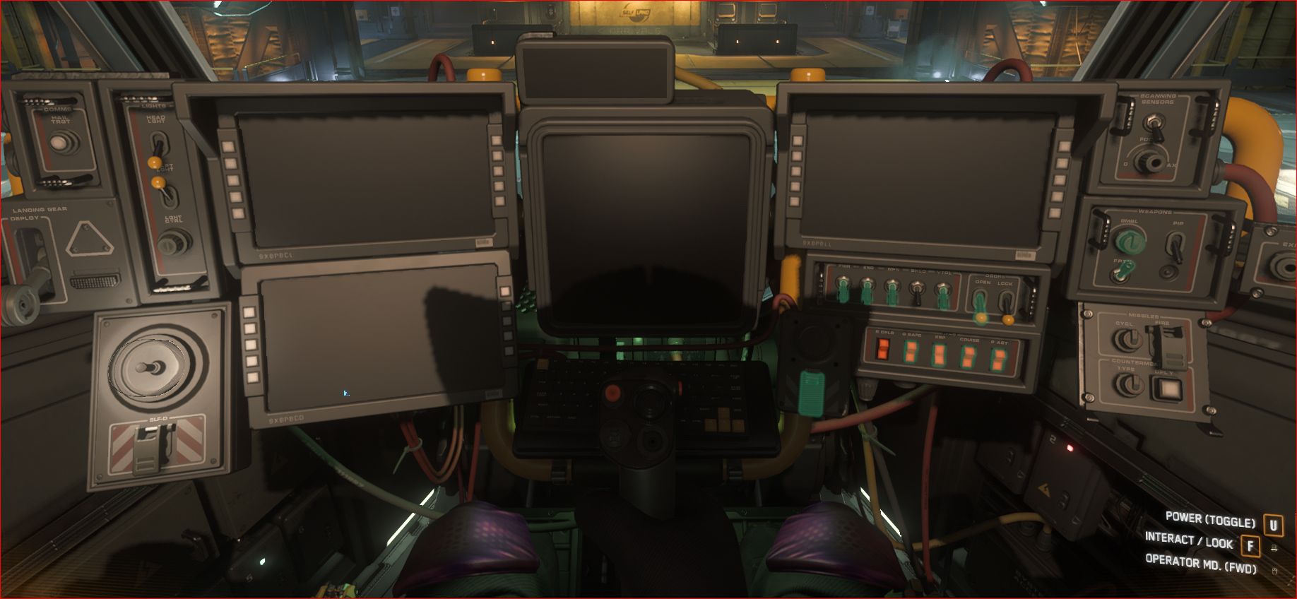 Cutter Pilot Controls
