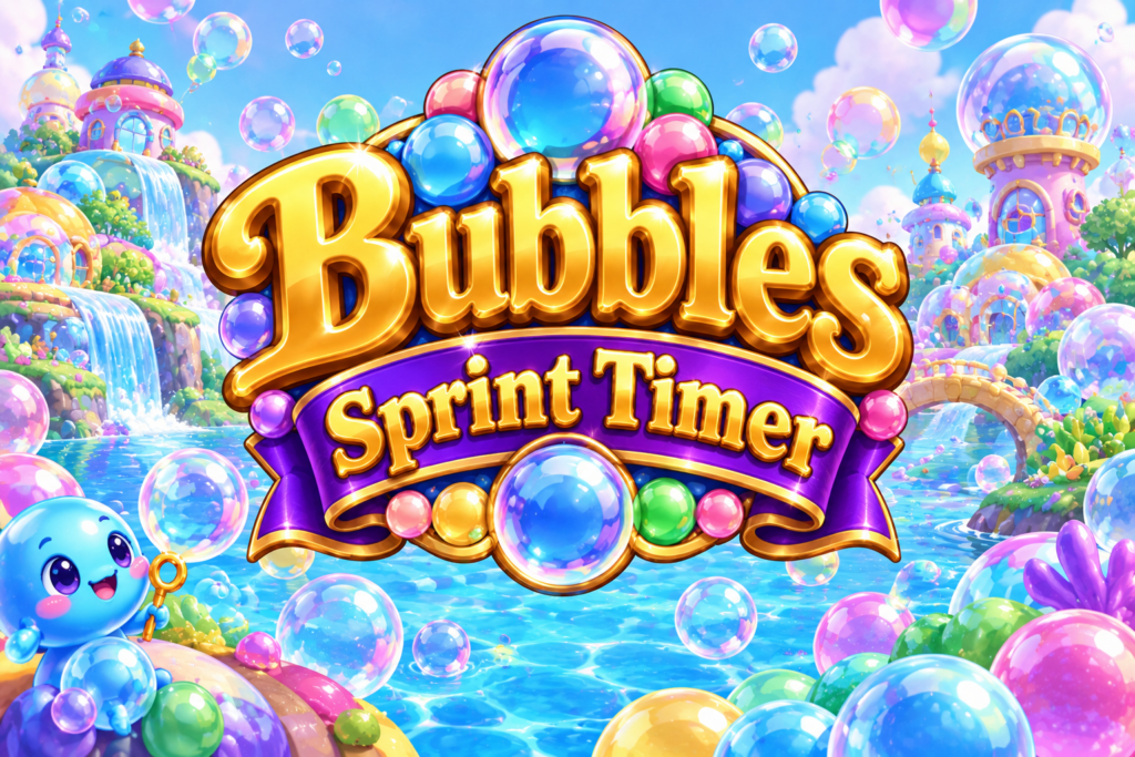Bubbles Sprint Timer - Demo