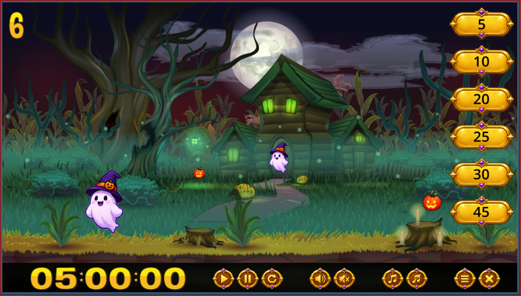 Halloween Sprint Timer - Demo