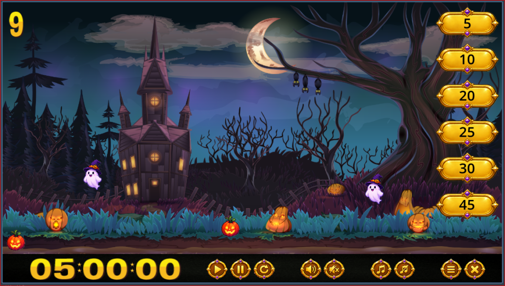 Halloween Sprint Timer - Demo