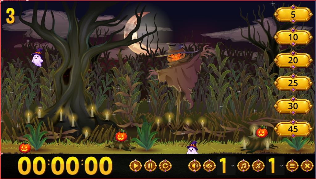 Halloween Sprint Timer