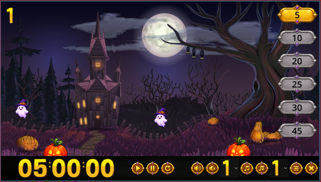 Halloween Sprint Timer