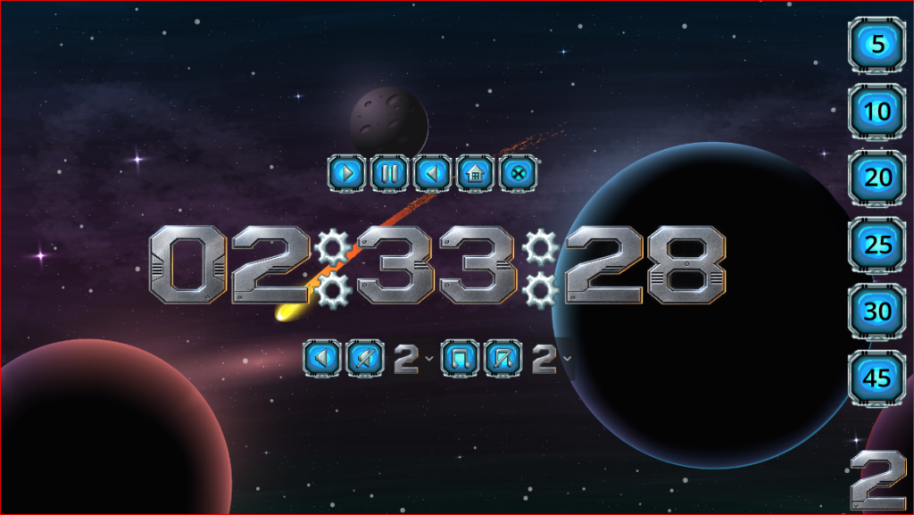 Big and Bold Sprint Timer - Demo