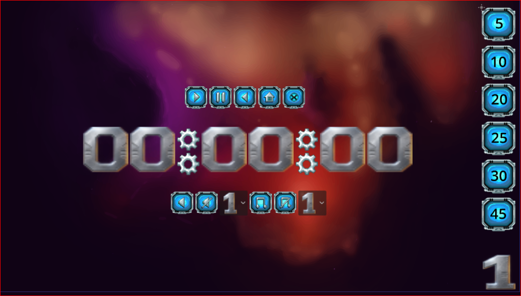 Big and Bold Sprint Timer - Demo