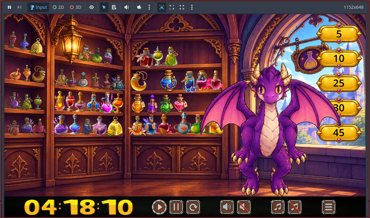 Potion Shop 2D Timer - Demo - Image 3